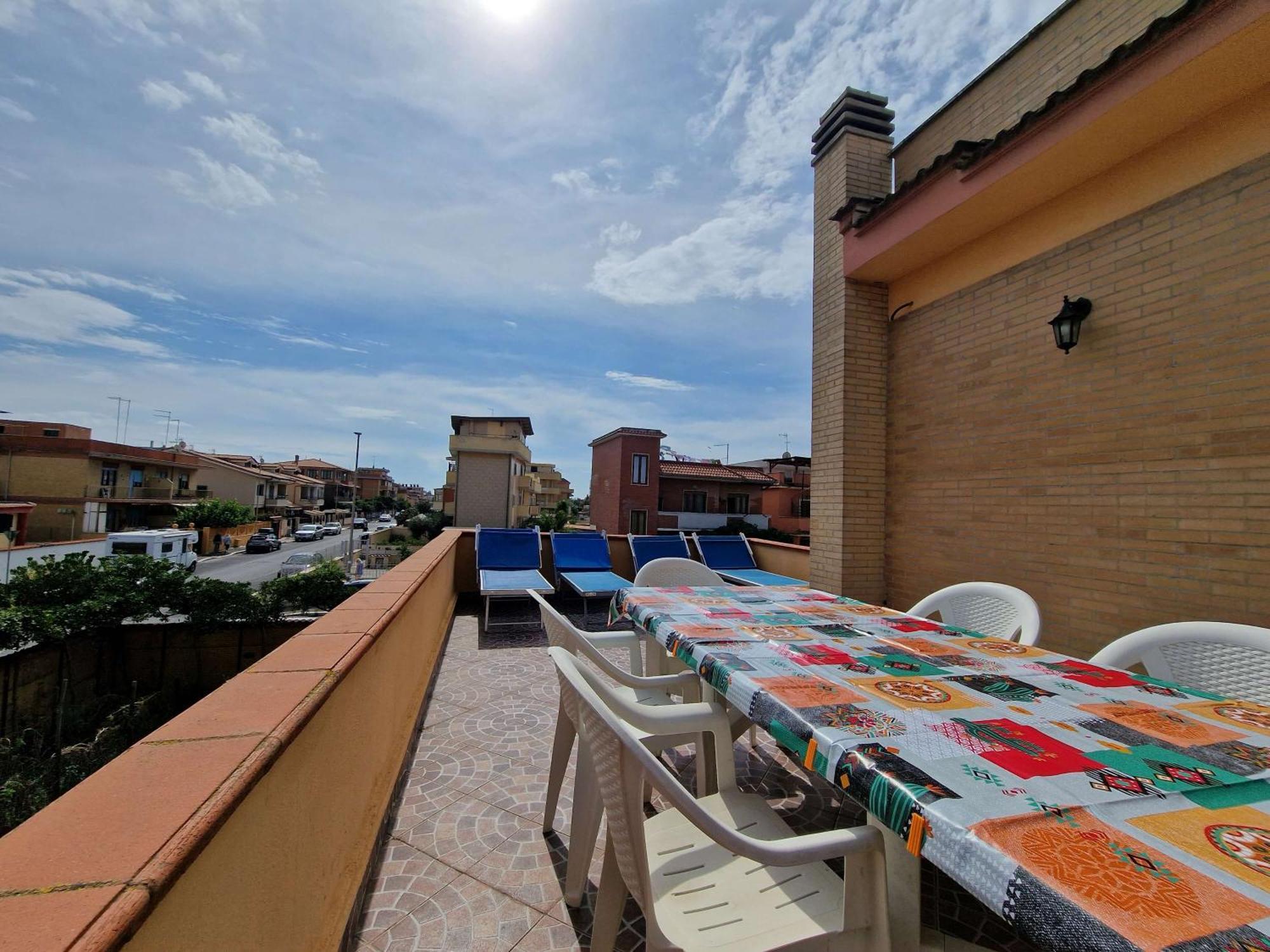 菲乌米奇诺Vista Mare House公寓 外观 照片